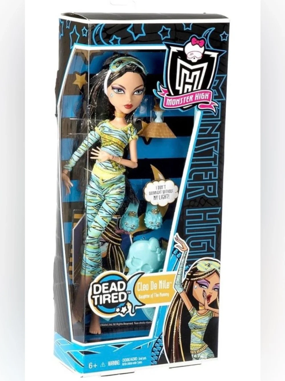 Monster High Cleo De Nile “DEAD TIRED” Doll- NIB - Picture 1 of 2